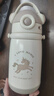 貝易音樂家兒童保溫杯寶寶吸管杯大容量嬰兒防嗆小學(xué)生水杯316L不銹鋼 曬單實拍圖