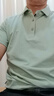 柒牌男裝短袖t恤男2025夏季新款商務(wù)休閑翻領(lǐng)短T透氣涼感男士polo上衣 薄荷綠 L (175) 曬單實(shí)拍圖