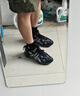 亞瑟士（asics）Gel-Kahana TR V2 春季 戶外機(jī)能風(fēng) City Walk 低幫生活休閑鞋 1203A557-020【黑銀色】 44 曬單實(shí)拍圖