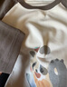 巴厘小豬親子裝一家三口T恤母女款父子全家福服裝家庭裝春秋長(cháng)袖體恤 太空灰(寶寶款) 110 曬單實(shí)拍圖