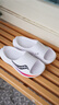 索康尼（SAUCONY）搖籃Cradle 2運動(dòng)拖鞋男女同款夏季舒適沙灘鞋防滑耐磨外穿涼拖鞋 白黑2 【品牌專(zhuān)供色】 42 (265mm) 曬單實(shí)拍圖
