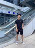 奧康男鞋秋季2025新款牛仔帆布鞋潮流厚底增高板鞋男士百搭休閑鞋 熊貓黑 41 曬單實(shí)拍圖