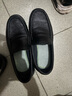 意爾康男鞋時(shí)尚生活開(kāi)車(chē)鞋休閑鞋舒適輕便豆豆鞋男97020W 黑色    41 曬單實(shí)拍圖