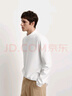 森馬（Semir）長(cháng)袖T恤男士半高領(lǐng)打底衫純色內搭2025冬季上衣百搭109725101102 曬單實(shí)拍圖