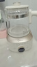 美的（Midea）全玻璃養生壺全自動(dòng)燒水壺母嬰恒溫電熱水壺花茶壺全包裹護底防碎1.5L MK-YS15B201 曬單實(shí)拍圖