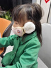 羽俙碧德國品質(zhì)兒童保暖口罩耳罩一體秋冬季男女童卡通加厚毛絨面罩防凍 黑色庫洛米 曬單實(shí)拍圖