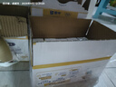 丹區(qū) 兒童手工制作房子diy紙板小屋材料幼兒園拼裝建筑模型紙盒玩具屋 花園城堡+顏料+筆 曬單實拍圖