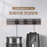 公牛（BULL）明裝軌道插座 輕薄款GB3可移動墻壁插座壁掛式插座 免開槽 鈦金灰50厘米軌道+3個五孔適配器開關(guān) 曬單實拍圖