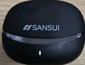 山水（SANSUI）W105【國家補貼丨科大訊飛翻譯支持】藍牙耳機骨傳導概念耳夾式 無線跑步運動通話降噪榜前十 黑 曬單實拍圖