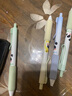 得力（deli）熊貓速干順滑ST頭按動(dòng)中性筆 高顏值學(xué)生中性筆 0.5mmST頭黑色4支/盒SA302 曬單實(shí)拍圖