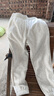 安踏加絨束腳褲丨針織運動(dòng)長(cháng)褲女冬季新款加絨保暖休閑橡筋口衛褲子 曬單實(shí)拍圖