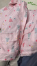女童外套兒童衣服秋裝2025新款洋氣寶寶三合一可拆卸小童裝秋冬款 粉色三合一 外套夾棉 100 曬單實(shí)拍圖