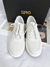 零度板鞋男鞋春季新款潮流運動(dòng)百搭小白鞋男軟底輕便透氣低幫休閑鞋男 白色 標準皮鞋碼 41 (255mm) 曬單實(shí)拍圖
