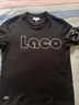 LACOSTE法國(guó)鱷魚(yú)男士T恤圓領(lǐng)簡(jiǎn)約舒適休閑運(yùn)動(dòng)純棉短袖|TH3771 031/黑色 M 4 /175 曬單實(shí)拍圖