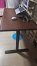 木藝生3cm高端實(shí)木電動(dòng)升降桌電腦桌臺式電競桌子辦公書(shū)桌可升降工作臺 隱藏插排-單電機3cm實(shí)木胡桃色 120*60【免費送裝】 曬單實(shí)拍圖