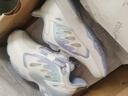 安踏兒童運動(dòng)鞋女小童跑鞋夏季透氣舒適旋鈕扣蝶翼休閑鞋 安踏白/水池藍/冰川藍-2 29 腳長(cháng)約18cm 曬單實(shí)拍圖