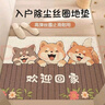 艾杰普絲圈入戶(hù)門(mén)地墊大門(mén)口進(jìn)戶(hù)門(mén)廚房浴室腳墊子可裁剪防滑墊進(jìn)門(mén)地毯 曬單實(shí)拍圖