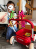 kidpop兒童多功能小推車(chē)玩具學(xué)步車(chē)男女寶寶生日創(chuàng  )意禮物 7-36個(gè)月價(jià)保 紅色（PP材質(zhì)車(chē)斗）贈防傾倒牽繩 曬單實(shí)拍圖
