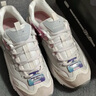 斯凱奇（Skechers）奶茶熊女鞋秋季厚底老爹鞋軟底百搭熊貓鞋休閑運動(dòng)鞋149238 曬單實(shí)拍圖