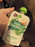 小皮（Little Freddie）豌豆菠菜蘋(píng)果泥 嬰兒水果泥 歐洲進(jìn)口寶寶輔食泥蔬菜泥100g*1袋 曬單實(shí)拍圖