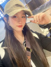 麗紗蓓兒棒球帽男夏季美式復古破洞情侶大頭圍寬帽檐鴨舌帽加深頂顯臉小女 大頭圍可調節 均碼 卡其色【主圖款】90%人選擇 曬單實(shí)拍圖