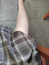 覓橘【鞠婧祎同款】光腿神器升級款8.0秋冬加絨裸感自然打底褲連褲襪 連腳-中膚色(適合 白皙偏黃) 1雙 均碼 秋季 薄絨(適合 10-20度) 曬單實(shí)拍圖