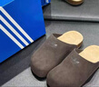阿迪達斯 （adidas）三葉草女褲 2025秋季新款運動(dòng)褲棉質(zhì)休閑梭織寬松工裝褲 KH1180/巖石灰 26 曬單實(shí)拍圖