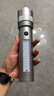 奧克斯銀龍手電筒強光戶外超亮變焦遠射超長續(xù)航便攜防水巡邏夜釣魚專用 銀龍白激光/爆亮遠射/10-15h續(xù)航 曬單實拍圖