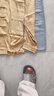 皮爾卡丹（pierre cardin）唐裝高端冰絲太極服男款夏季太極服裝男新款太極拳練功服男士套裝 金色-2109醋酸套裝 XXL 曬單實拍圖