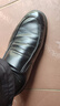 啄木鳥(niǎo)皮鞋男鞋真皮牛皮新款正裝套腳軟底秋冬四季休閑防滑中老年爸爸鞋 8155 黑色 41 曬單實(shí)拍圖