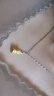 佐卡伊黃金吊墜女足金守護金佛佛像項鏈送長(cháng)輩生日禮物 約0.5克 曬單實(shí)拍圖