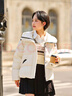森馬（Semir）輕松羽絨|羽絨服女寬松連帽面包服冬防潑水防風(fēng)外套101724113045 曬單實(shí)拍圖