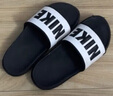 耐克NIKE女子拖鞋 NIKE OFFCOURT SLIDE 運(yùn)動(dòng)鞋 BQ4632-011 白黑36.5 曬單實(shí)拍圖