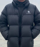 駱駝（CAMEL）熾云羽絨服男女冬季連帽防潑防風(fēng)鴨絨保暖情侶面包服 M34CR07674B 曬單實(shí)拍圖