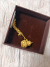 周大生復(fù)購補(bǔ)貼黃金葫蘆吊足金花絲福祿生財掛墜七夕禮物送女友 1.55g 曬單實(shí)拍圖