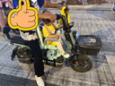 基諾浦（ginoble）學(xué)步鞋嬰兒 寶寶鞋秋季男女童鞋 8-18個(gè)月機能鞋春秋款 GB2122 白色/粉塵紫 20 125mm 適合腳長(cháng)125-129mm 曬單實(shí)拍圖