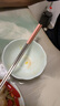 沃德百惠（WORTHBUY）316不銹鋼筷子防滑防燙筷家庭卡通分餐筷一人一筷餐具套裝5雙裝 曬單實拍圖