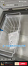 美菱（MeiLing）冰柜301/300升臥式頂開(kāi)門(mén)家用商用兩用減霜冷藏冷凍大容量冷柜一級能效斷電保鮮小冰箱補貼電冰柜 BC/BD-301DT-星空灰 301L 曬單實(shí)拍圖