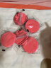 氣墊粉撲美妝蛋雙面粉撲菠蘿派蛋黃派粉撲干濕兩用化妝工具 純色粉撲【獨立袋裝】隨機色 1枚 曬單實(shí)拍圖