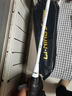 李寧（LI-NING）羽毛球拍碳素3U入門(mén)單拍 戰戟900 AYPV027-2珍珠白煙墨灰 曬單實(shí)拍圖
