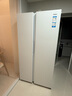 海爾（Haier）【24年新品】冰箱620升雙開門對(duì)開門大容量風(fēng)冷無(wú)霜一級(jí)能效雙變頻節(jié)能省電家用租房電冰箱 【冰雪白620升】黑金凈化+90°開門懸停 曬單實(shí)拍圖