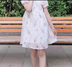 安妮優(yōu)兒女童旗袍連衣裙夏季2025兒童裝洋氣夏裝女孩夏款公主裙 綠色 130 曬單實拍圖