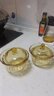 CORELLE BRANDS康寧玻璃燉盅一人一盅小燉煮粥鍋隔水燉鍋帶蓋碗內(nèi)膽蒸蛋羹碗燕窩 【晶鉆玻璃燉盅】 450ml 2個 曬單實拍圖