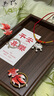 老廟長(cháng)命鎖包嬰兒足銀寶寶百福鎖新生滿(mǎn)月百天周歲禮物七夕情人節禮物 吊墜/約7g 曬單實(shí)拍圖