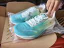 安踏馬赫4代pro丨運動(dòng)鞋男訓練緩震跑步鞋男 【馬赫4PRO】藍/熒光綠/純凈白-1 42 (男) 曬單實(shí)拍圖