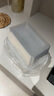 京東京造 一次性飯盒餐盒打包食品級可微波方形帶蓋燒烤露營(yíng)900ml【50套】 曬單實(shí)拍圖