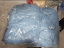 雪中飛【壓膠工藝】兒童羽絨服新款男女童秋冬季輕薄保暖外套 霧霾藍(lán) 140 曬單實(shí)拍圖