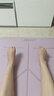 特步（XTEP）瑜伽墊女TPE防滑加厚加寬加長185*80cm健身墊運動家用墊子男  曬單實拍圖