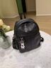 CITICITY奢侈品女包雙肩包女2025新款潮時(shí)尚書(shū)包天百搭通勤旅行大容量背包 黑色(精美禮盒) 曬單實(shí)拍圖