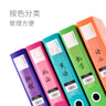 三木5個(gè)裝A4/55mm柏拉圖系列彩色資料檔案盒/文件盒/文件夾/收納盒/分類憑證盒 5色混裝 FBE4007 曬單實(shí)拍圖